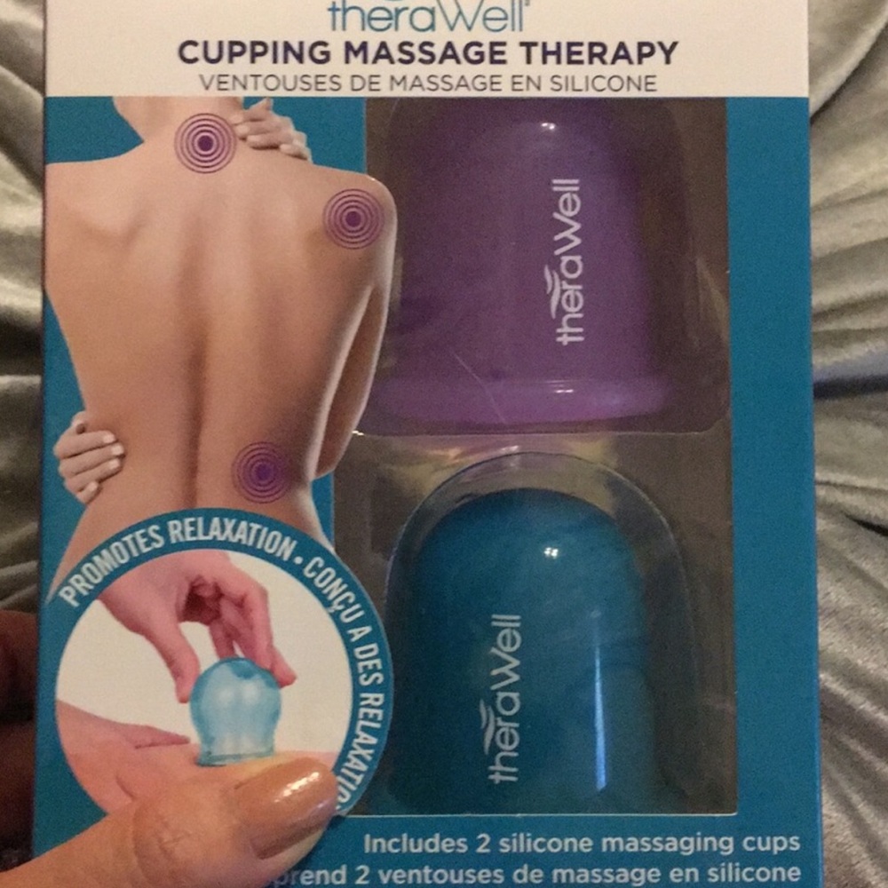 Anti-cellulite suction cups/cupping massage-NIB